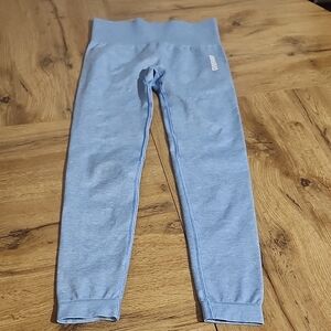 Gymshark Light Blue High-Waisted Leggings